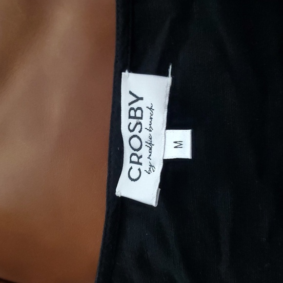 Crosby by Millie Burch Brooklyn dress M Medium Black Excellent - Picture 5 of 7